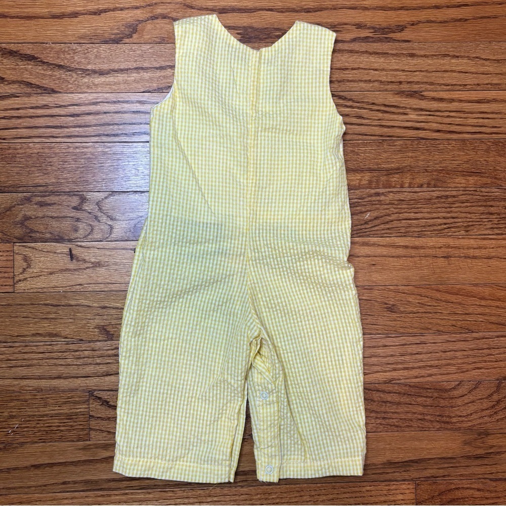 Lil Cactus Baby Overalls with Appliqué Turkey Design, size: 3-6 months - Picture 3 of 3